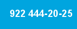 922 444-20-25